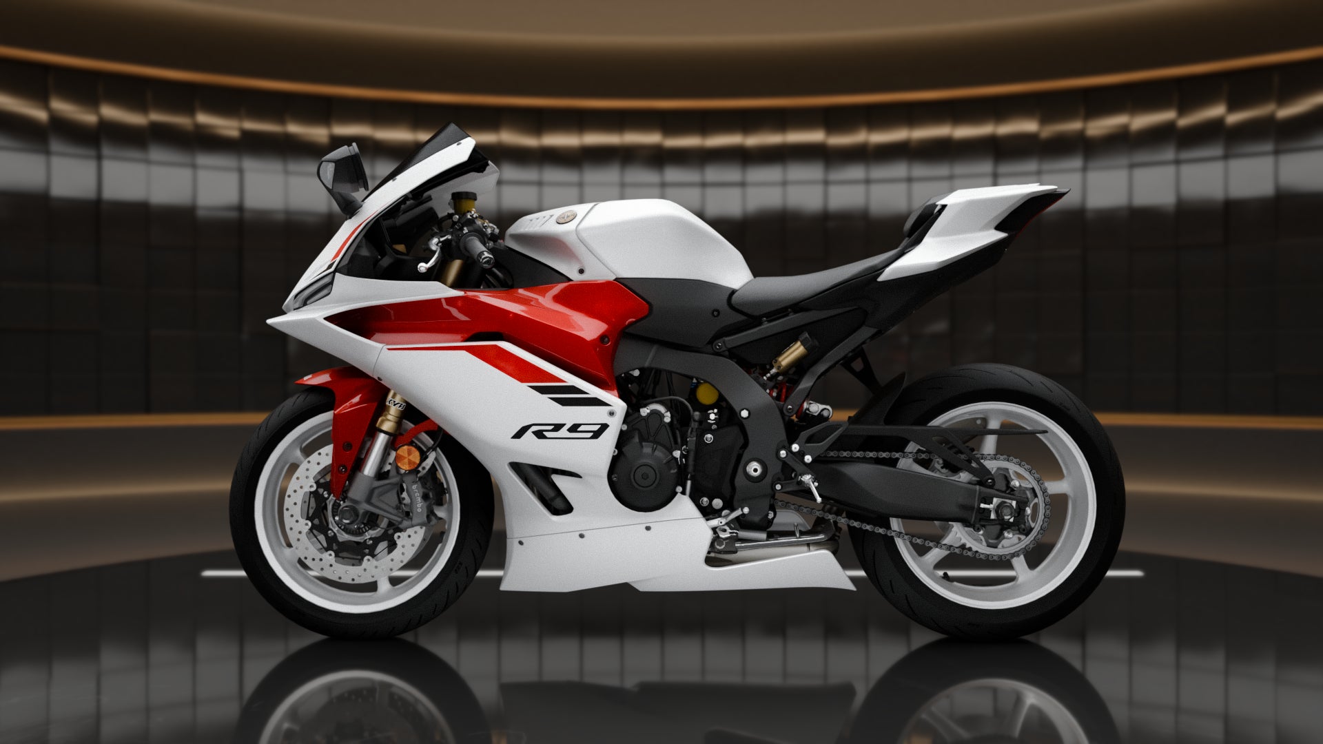 T1 Yamaha R9 Belly pan