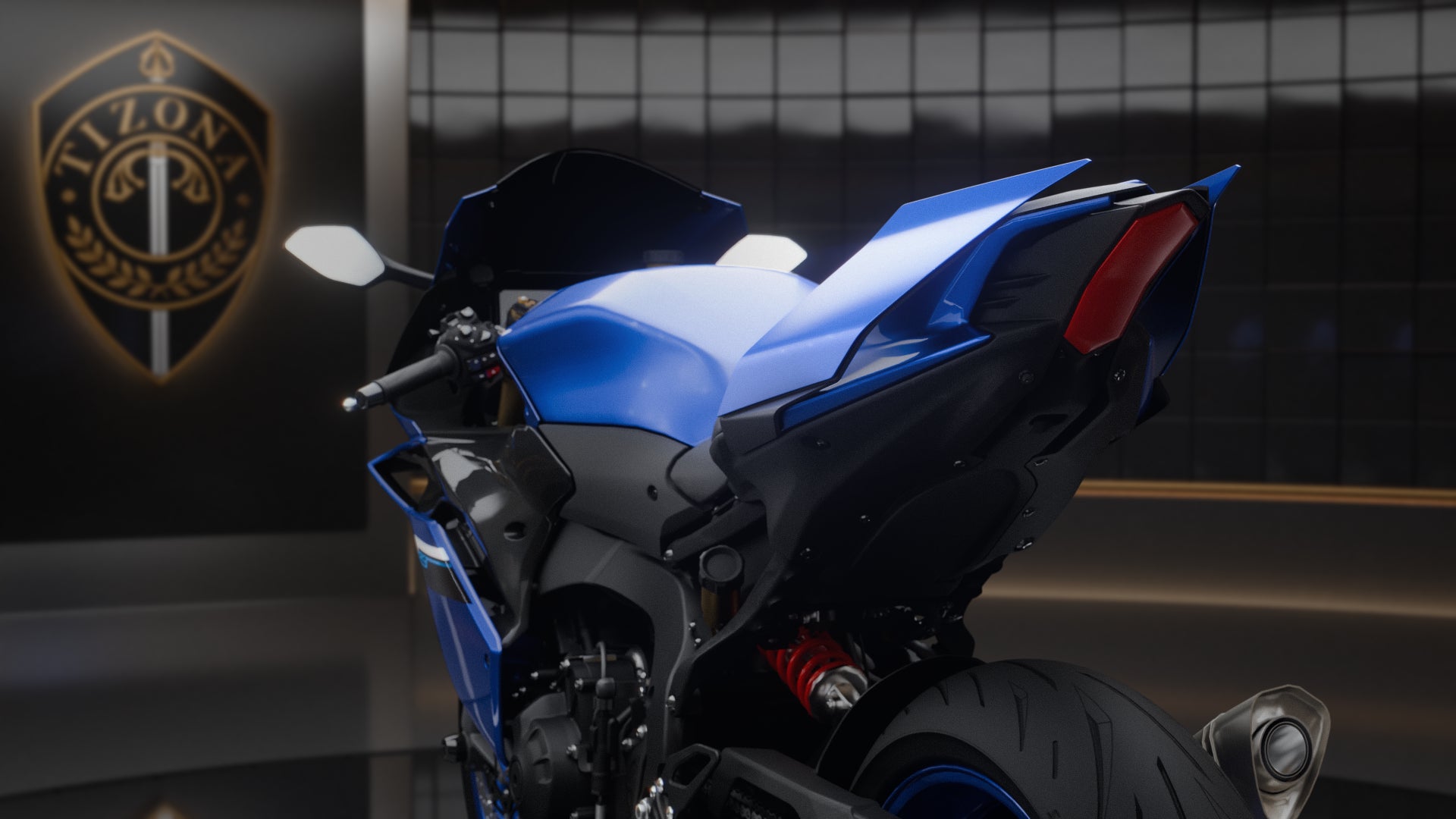 T1 Yamaha R9 tail cowl
